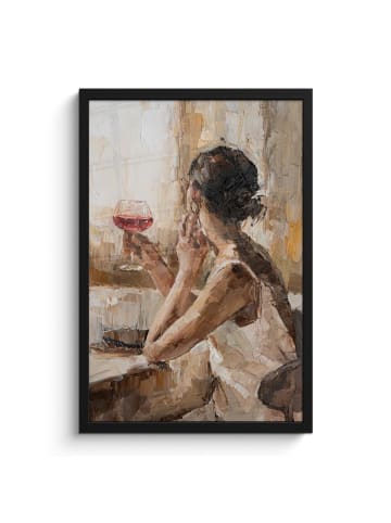 MuchoWow Poster mit Leiste Wein  (BxH)