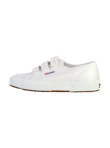 Superga Niedrige Sneakers mit Klettverschluss Straps Klinge Iridescent