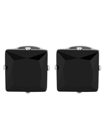 Adeliás Damen Ohrringe – Ohrstecker aus Edelstahl mit Zirkonia in silber