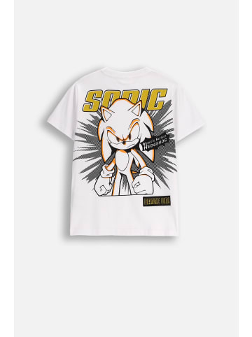 Coccodrillo T-shirt mit kurzen Ärmeln in weiß