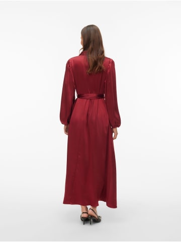 Vero Moda Hemdblusenkleid in Biking Red