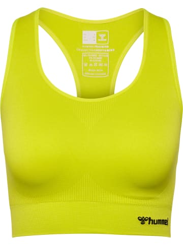 Hummel Hummel T-Shirt S/L Hmltif Yoga Damen Dehnbarem Schnelltrocknend Nahtlosen in SULPHUR SPRING