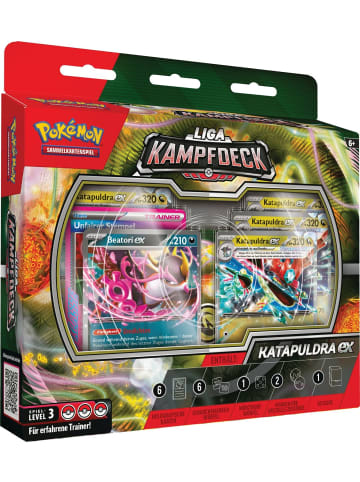 Pokémon Liga-Kampfdeck Katapuldra-ex in Mehrfarbig ab 6 Jahre