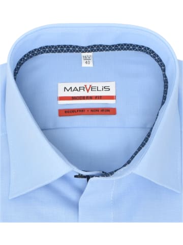 MARVELIS Modern Fit Businesshemd in Blau (13)