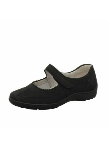 WALDLÄUFER Slipper in schwarz