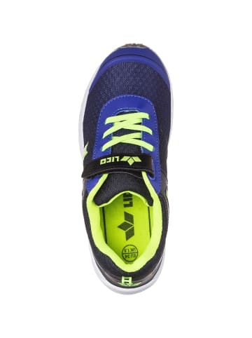 Lico Hallenschuhe Barney VS in blau-schwarz-lemon