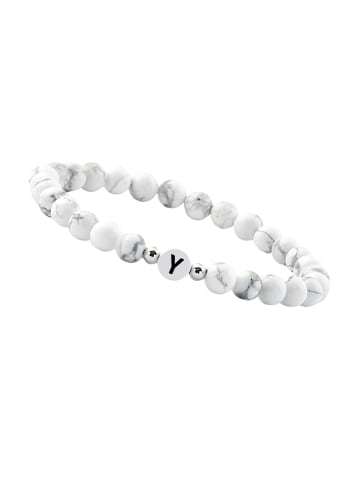 GOOD.designs Perlenarmband in Weiss