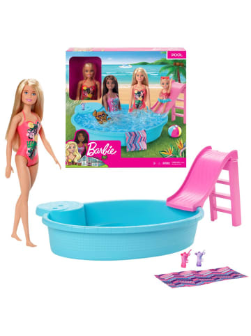 Barbie Pool mit Rutsche & Puppe | Barbie | Mattel | Spiel-Set & Accessoires