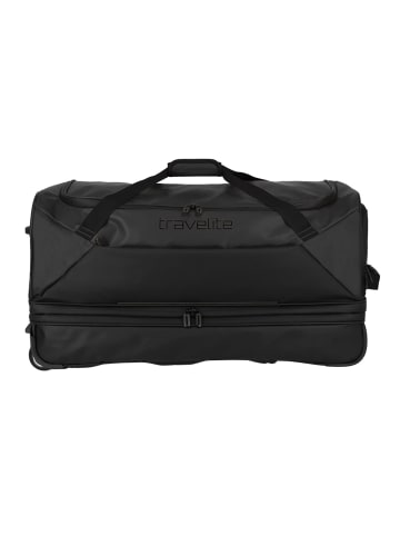 travelite Basics 2 Rollen Reisetasche 70 cm in schwarz