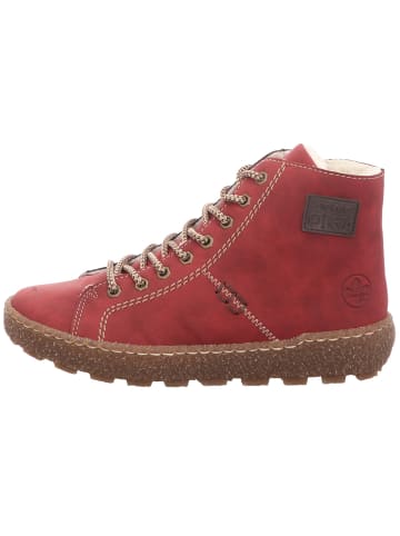 rieker Schnürstiefel in rot