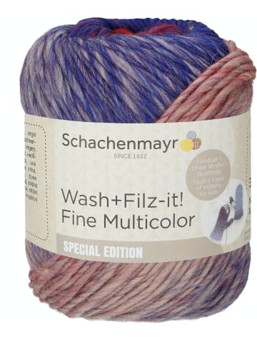 Schachenmayr since 1822 Filzgarne Wash+Filz-it! Fine Multicolor, 100g in Exotic color