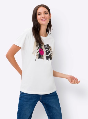 Heine T-Shirt in ecru