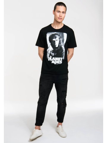 Logoshirt T-Shirt Planet der Affen in schwarz