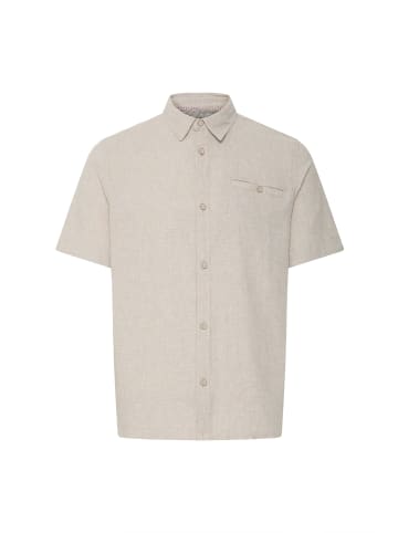 INDICODE Leinenhemd IDTropelo in Beige