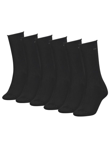 Calvin Klein Socken 6er Pack in Schwarz