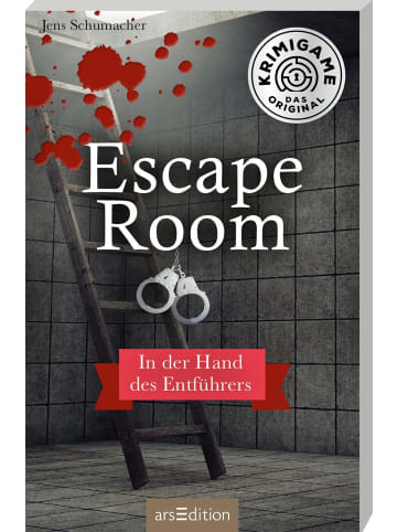 ars edition Escape Room. In der Hand des Entführers | Ein Escape-Krimi-Spiel