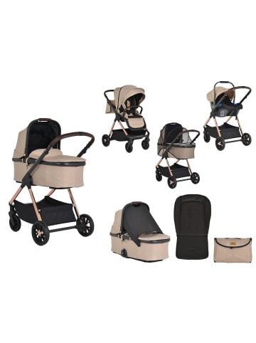 Cangaroo Kombikinderwagen 3 in 1 Empire in natur