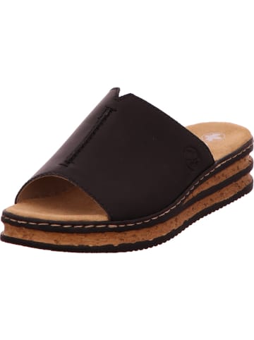 rieker Pantolette in schwarz