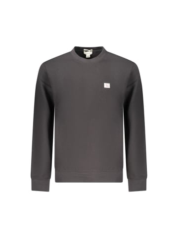 Calvin Klein Schwarz Baumwolle Herren Sweatshirt