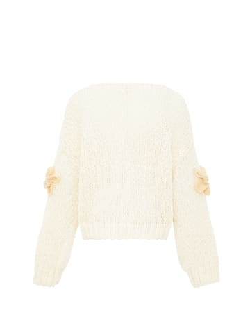ebeeza Damen Sweater in CREME