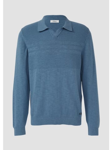 s.Oliver Strickpullover in 6244_petrol