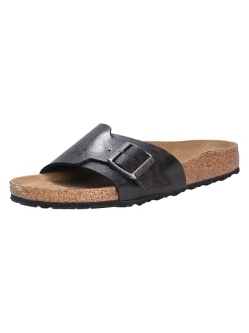 Birkenstock Tieffußbett Pantolette in schwarz