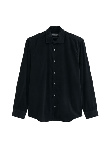 Marc O'Polo Cord-Hemd shaped in Schwarz