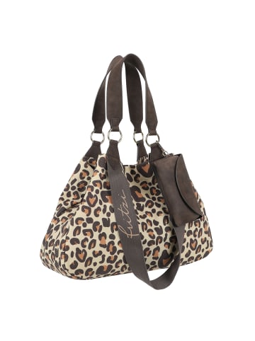Fritzi aus Preußen Izzy Medium Limited Leo Camel Schultertasche 42 cm leo camel