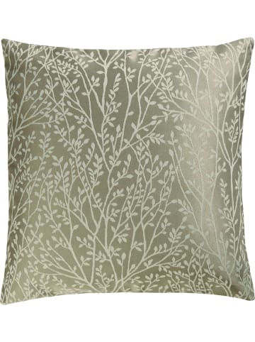 Erwin Müller Jacquard, Baumwollmischung, Gewebt Kissenhülle Malaga in lindgrün