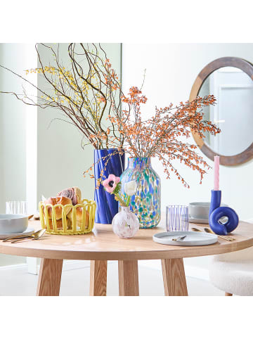 Butlers Butlers Vase CONFETTI in Blau