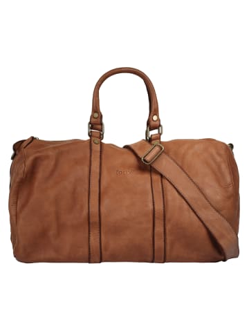 Forty degrees Reisetasche echt Leder in cognac