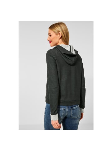 Street One Sweatshirt in bassy olive