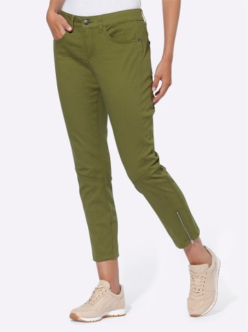 Heine Bauchweg-Hose in oliv