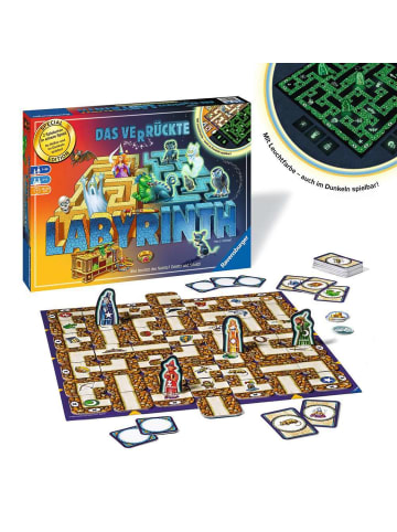 Ravensburger Ravensburger Schiebespiel Das verrückte Labyrinth - Glow in the Dark in bunt