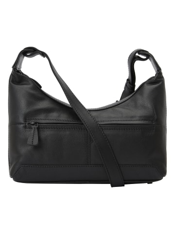 VLD VOi Leather Design 4 Season Umhängetasche Leder 27 cm in schwarz