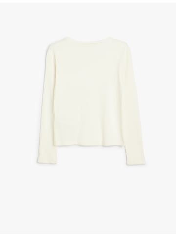 KOTON T-shirt in Ekru