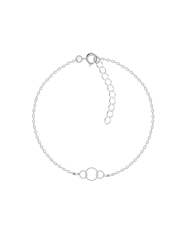 Alexander York Schmuckset Kette mit Anhänger, Armband 3 RINGE in 925 Sterling Silber, 2-tlg.