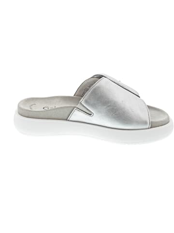 Gabor Pantolette Silber