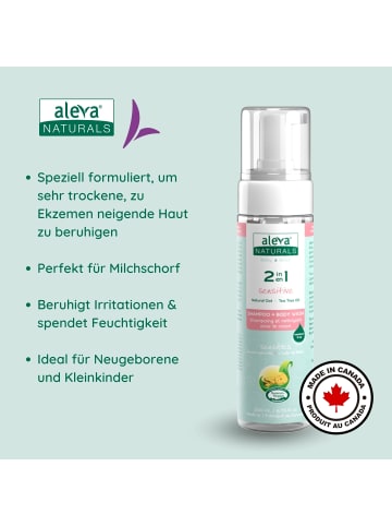 Aleva Naturals 2in1 Shampoo & Duschgel - 200ml