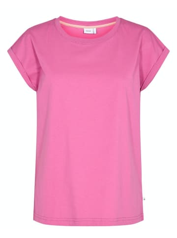 NÜMPH Rundhals T-Shirt für Damen in pink