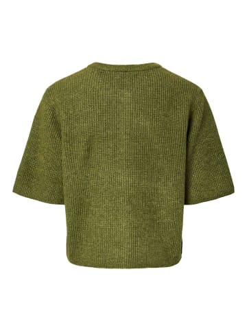 Pieces Strickjacke in Sphagnum