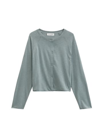 Marc O'Polo Feinstrick-Cardigan relaxed in Quiet Sea