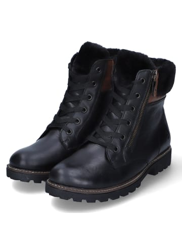 remonte Schnürstiefel in schwarz