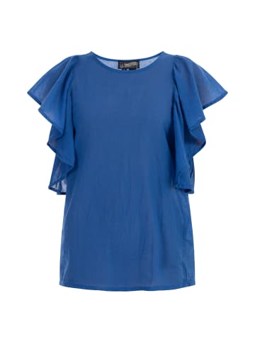 DreiMaster Vintage Damen Blusenshirt in Blau