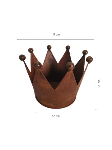 UNUS Rostkrone Ø17 in Braun