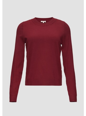 s.Oliver Strickpullover in 3874_rubinrot