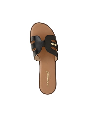 Les Tropéziennes par M Belarbi Ledersandalen Les Hamigos Schwarz