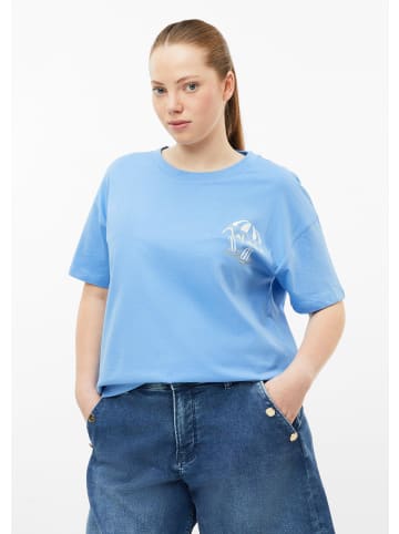 QS T-Shirt in 54D0_hellblau