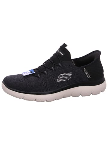 Skechers Slipper Slip-In Summits in Schwarz