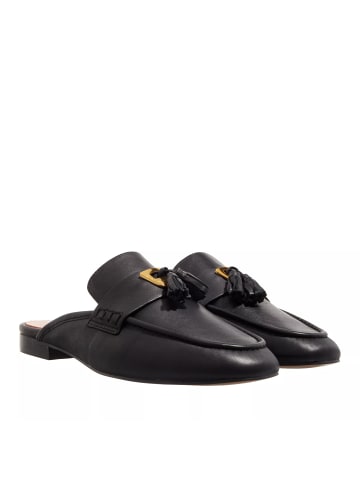 COCCINELLE Loafer Open Back Smooth Leather Noir in black